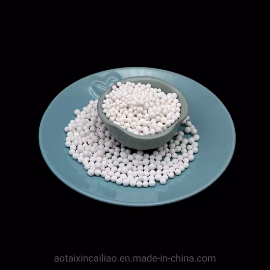 Preço de Factroy do grânulo da esfera do hidrato da alumina ativada dessecante adsorvente
